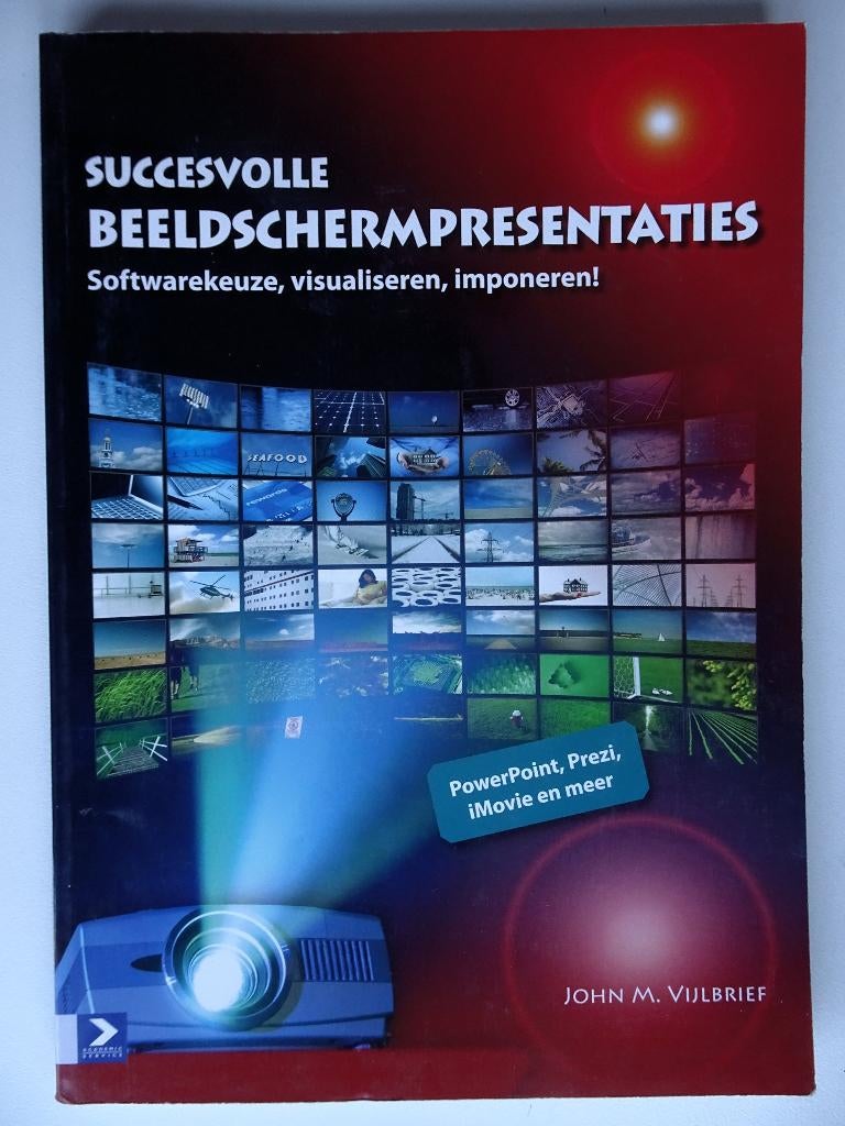 Beeldscherm presentaties - in nieuwstaat, Ophalen of Verzenden, Zo goed als nieuw, Internet of Webdesign, John Vijlbrief