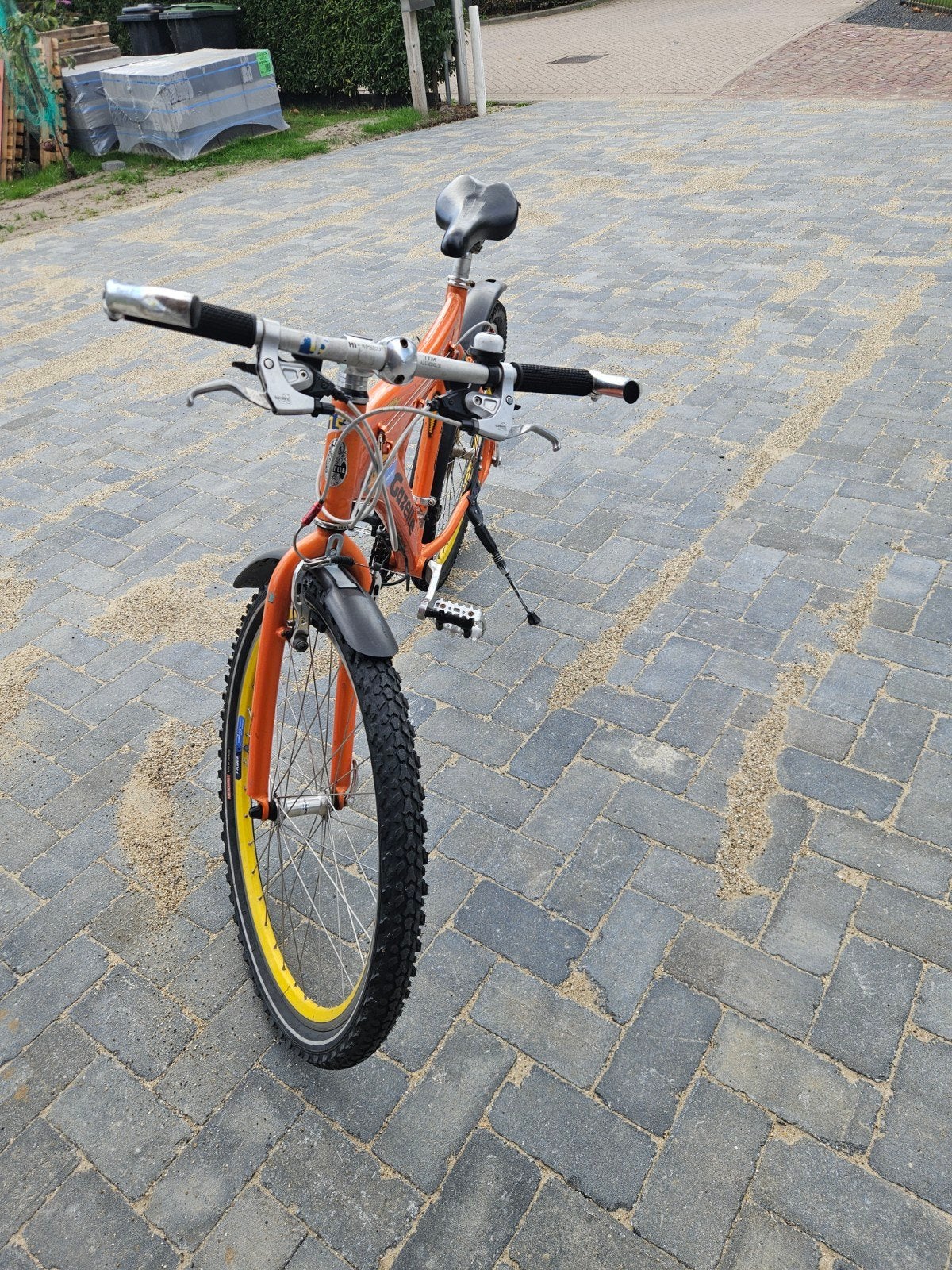 Gazelle Extreme Mountainbike - Oranje met gele velgen, 49 tot 53 cm, Ophalen, Gebruikt, Gazelle