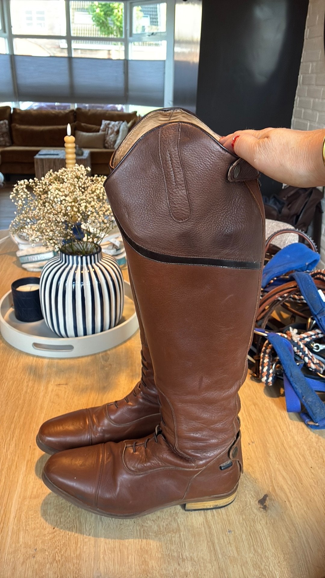 Rijlaarzen maat 40, Dieren en Toebehoren, Paardrijkleding, Ophalen of Verzenden, Zo goed als nieuw, Dressuur, Schoeisel