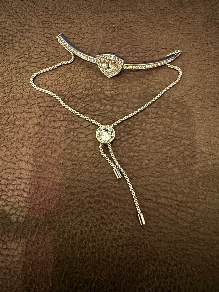 Armband/swarovski, Nieuw, Zilver, Zilver, Ophalen