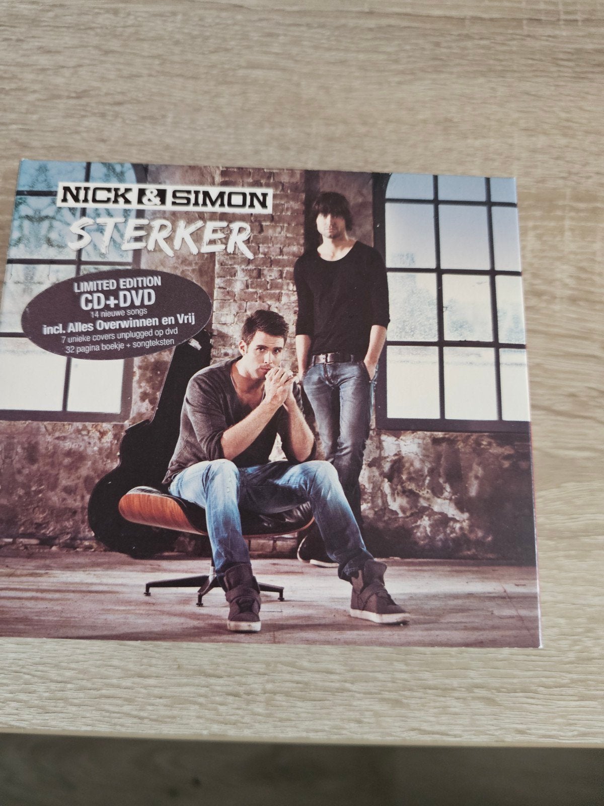Nick & Simon - Sterker (Limited Edition CD+DVD), Ophalen of Verzenden, Pop, Album, Zo goed als nieuw