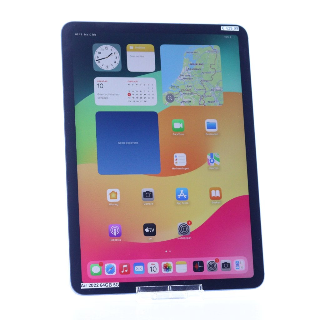 iPad Air 2022 64GB 5G Blauw, Computers en Software, Apple iPads, Apple, Gebruikt, Support@apple.com, One Apple Park Way
Cupertino, CA 95014
United States