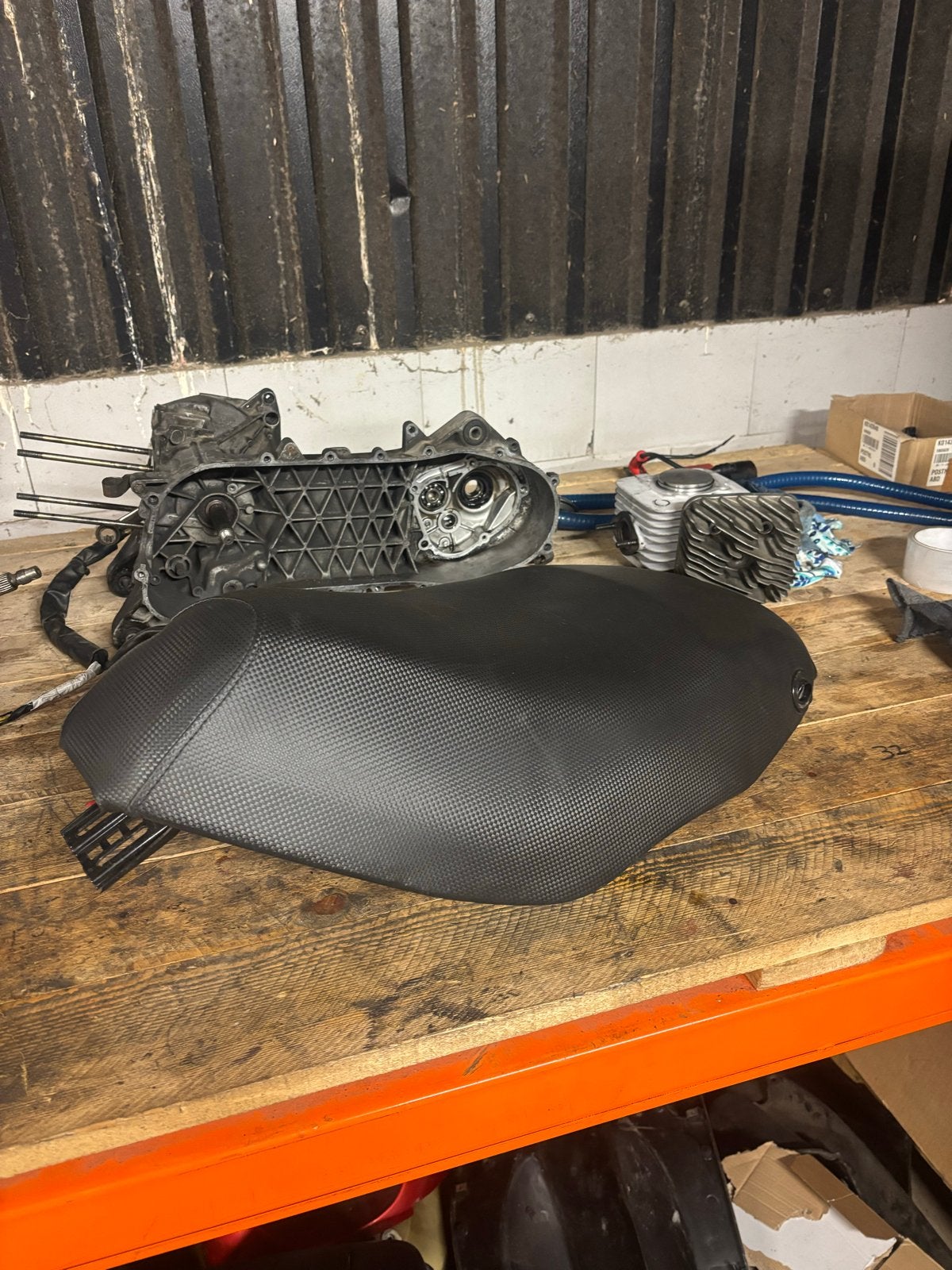 Zadel voor Piaggio Zip 2000, Ophalen of Verzenden, Gebruikt, Zadel, Piaggio
