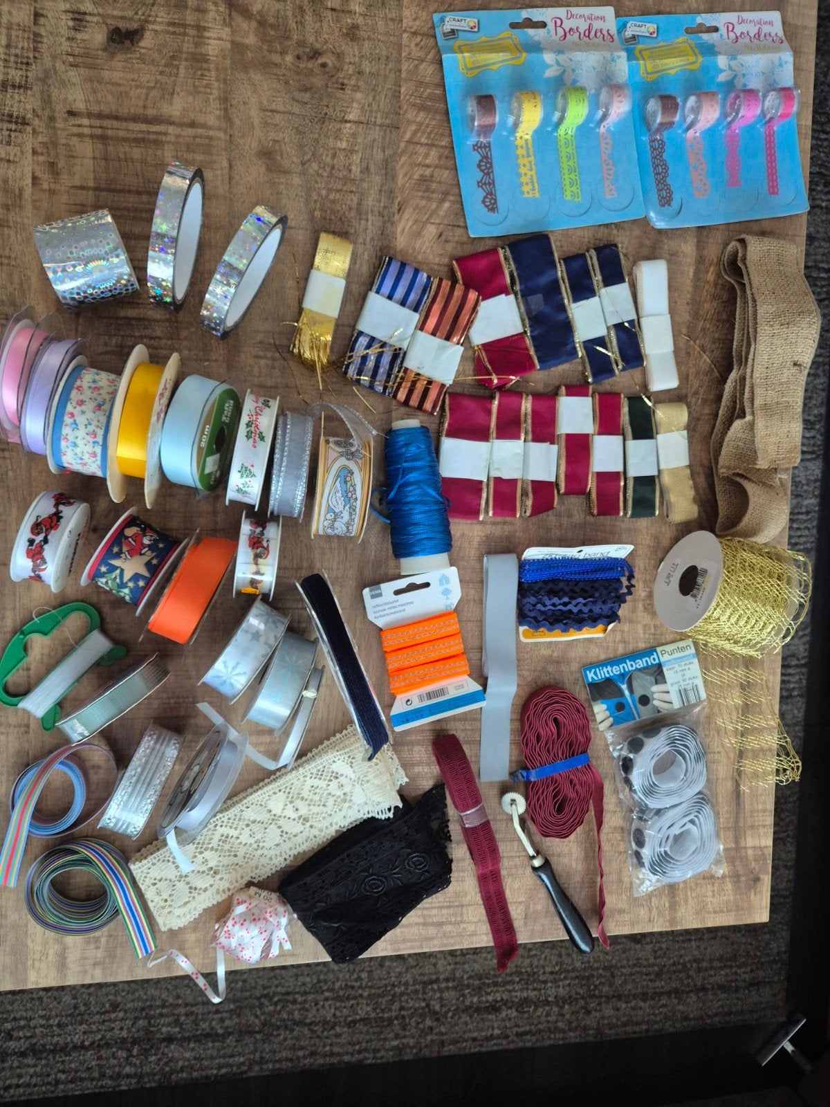 Grote partij hobby spulletjes: lint, garen, naalden en meer, Ophalen of Verzenden, Nieuw, Garen of Naald(en)