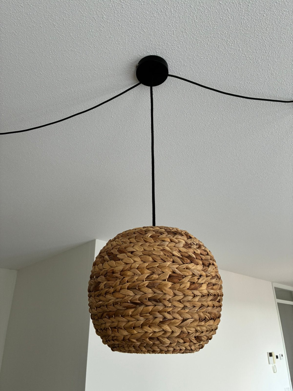 Rotan lampenkap, Ophalen, Zo goed als nieuw