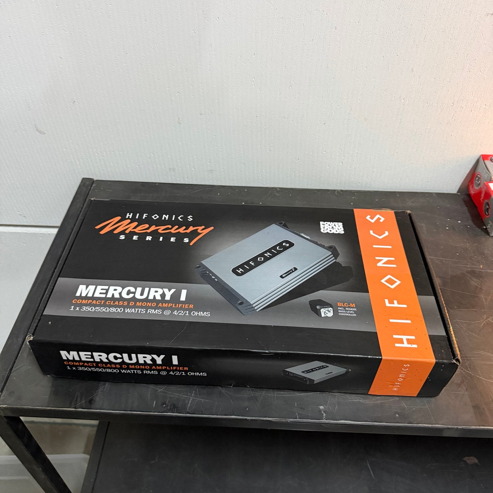 Hifonics Mercury I Klasse D Mono Versterker, Overige merken, Ophalen of Verzenden, 120 watt of meer, Gebruikt