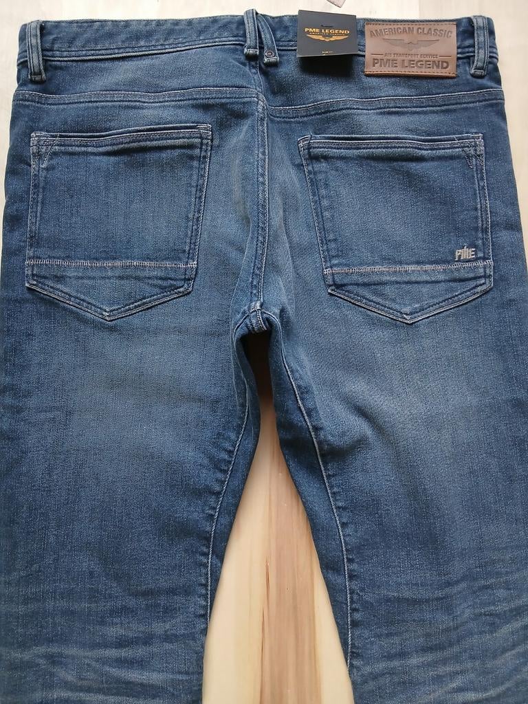 PME Legend Tailwheel slimfit jeans maat W33 L34, Ophalen of Verzenden, Zo goed als nieuw, Blauw, W33 - W34 (confectie 48/50)