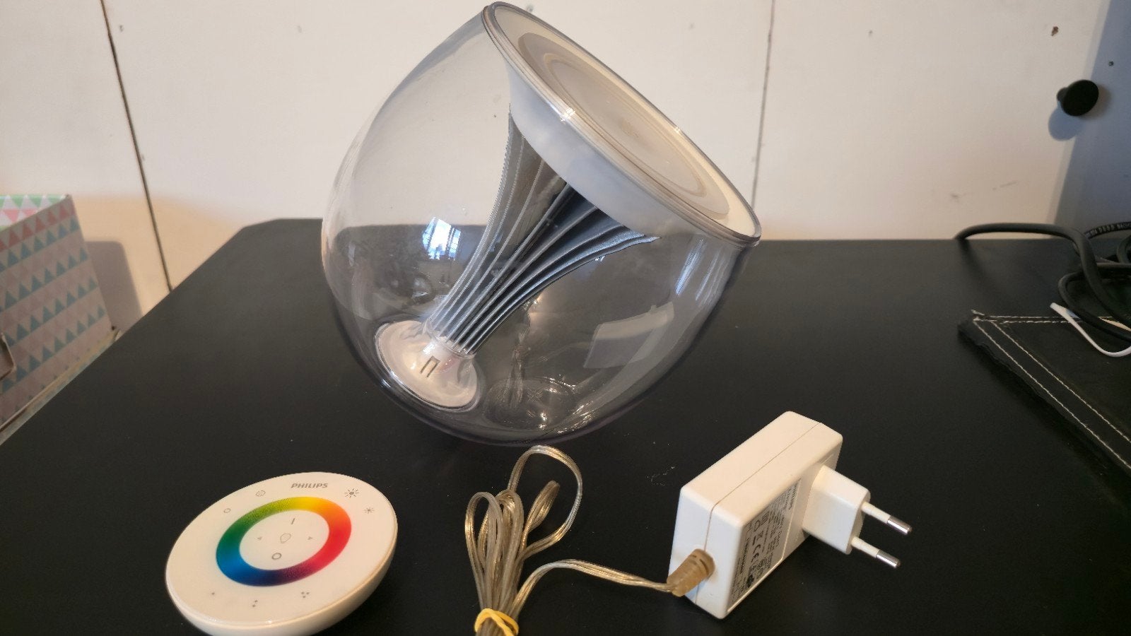 Philips LivingColors Iris LED-lamp met afstandsbediening, Kunststof, Philips, Meerkleurig, Ophalen of Verzenden