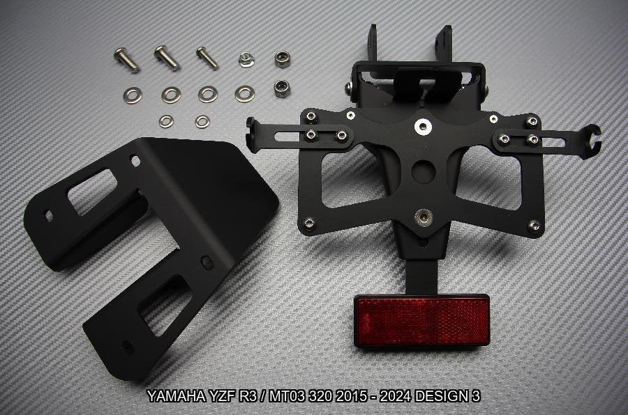 Korte Kentekenplaathouder YAMAHA YZF R3 MT03 320 2015 - 2024, Ophalen of Verzenden, Nieuw