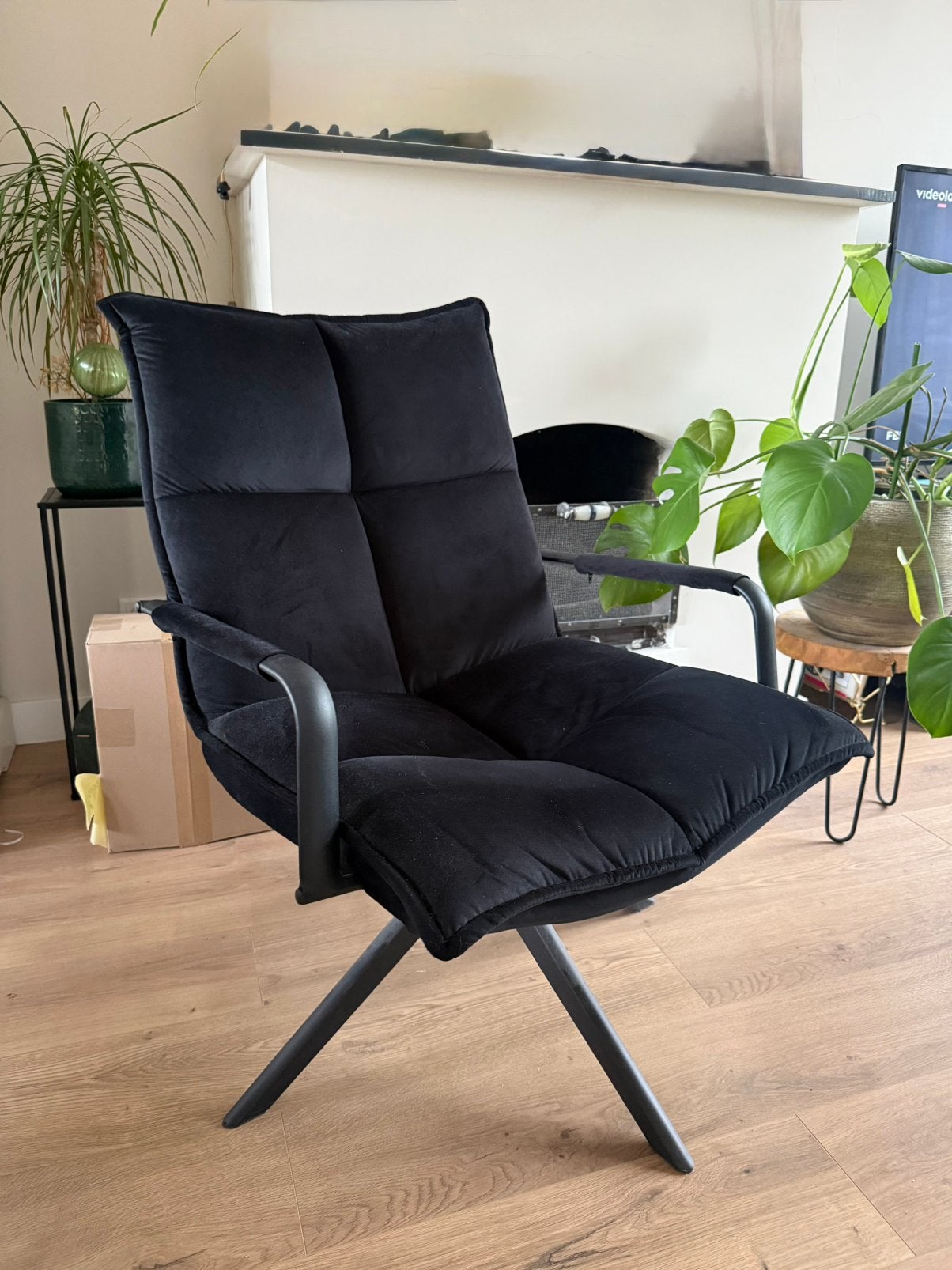 Industriële (draai)stoel, Ophalen, Zo goed als nieuw, Minder dan 75 cm, 50 tot 75 cm