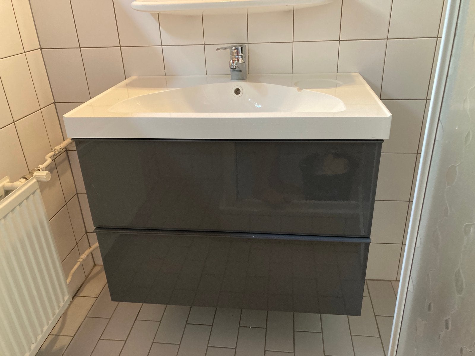 Wastafel meubel Ikea, Huis en Inrichting, Badkamer | Badkamermeubels, Ophalen, Gebruikt, 50 tot 100 cm, Minder dan 100 cm
