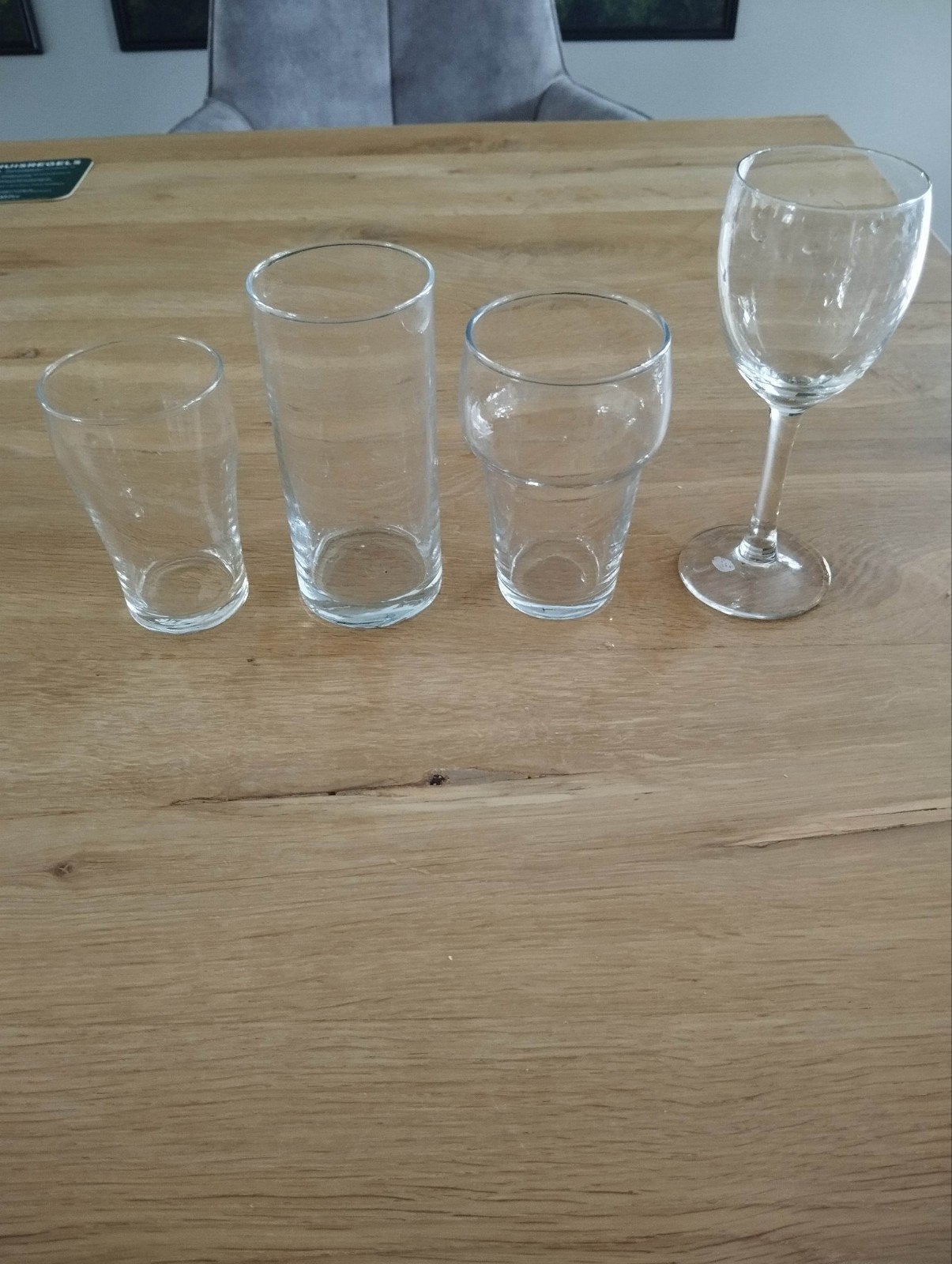 Grote partij glaswerk, diverse glazen en serviesgoed., Ophalen, Glas of Glazen, Gebruikt, Overige merken