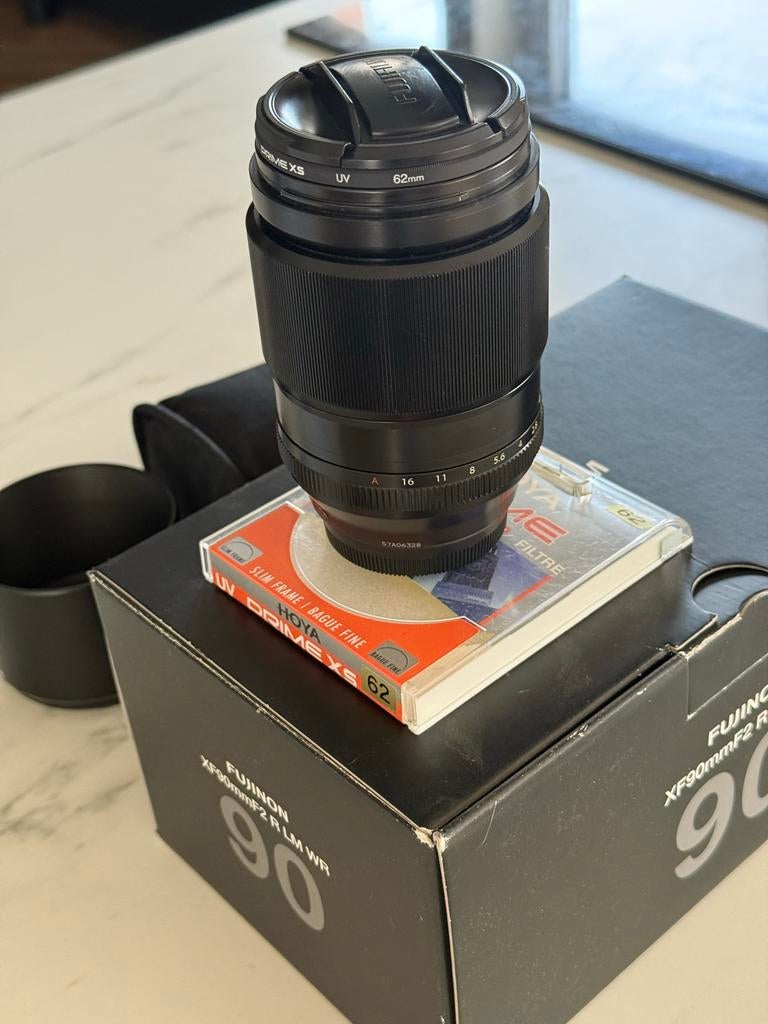 Fuji Fujinon 90mm/f2 - WR objectief, Ophalen of Verzenden, Zo goed als nieuw, Telelens