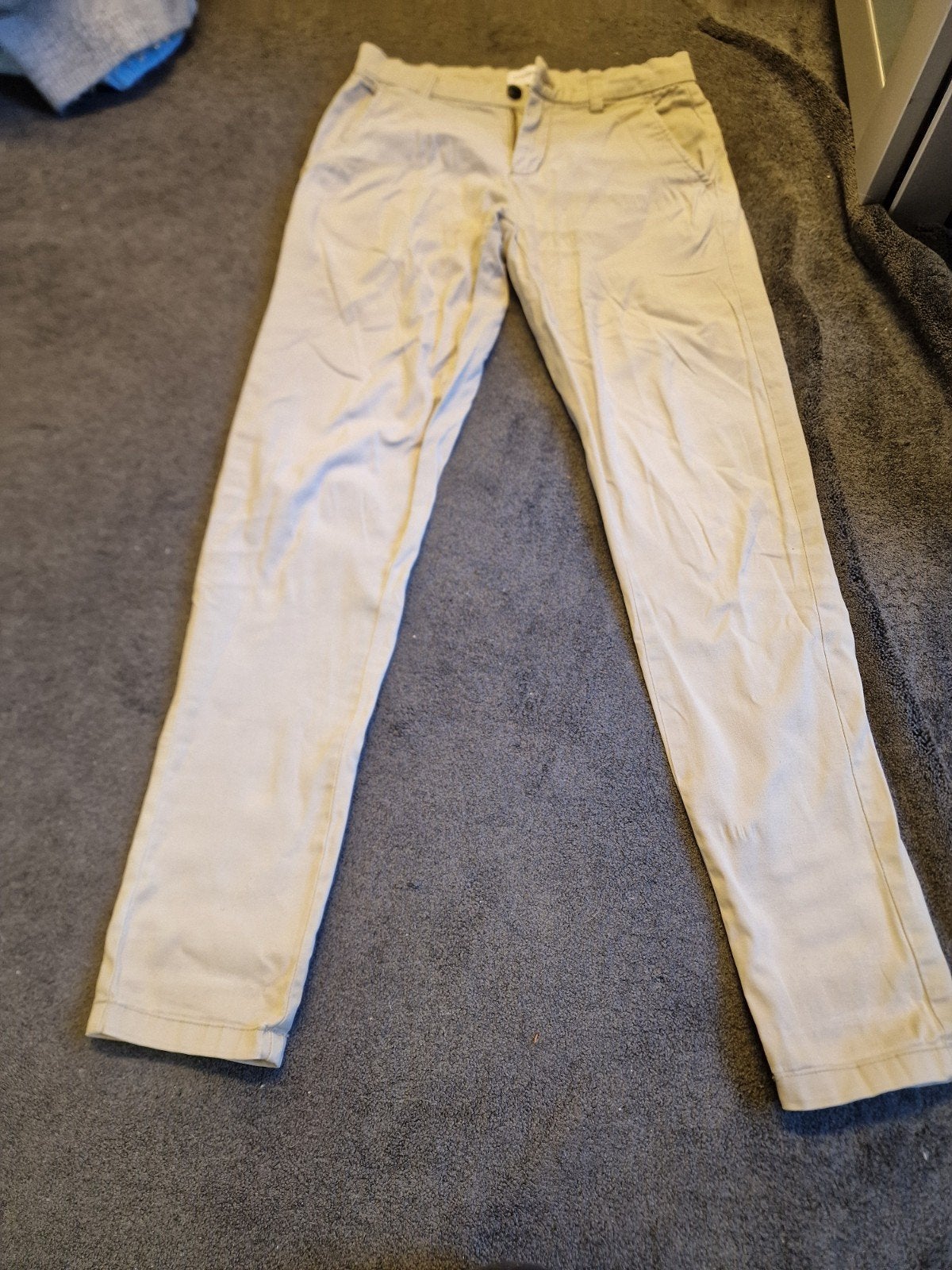 Heren broek merk Lindbergh kleur licht beige mt S, Beige, Ophalen of Verzenden, Maat 46 (S) of kleiner, Lindbergh