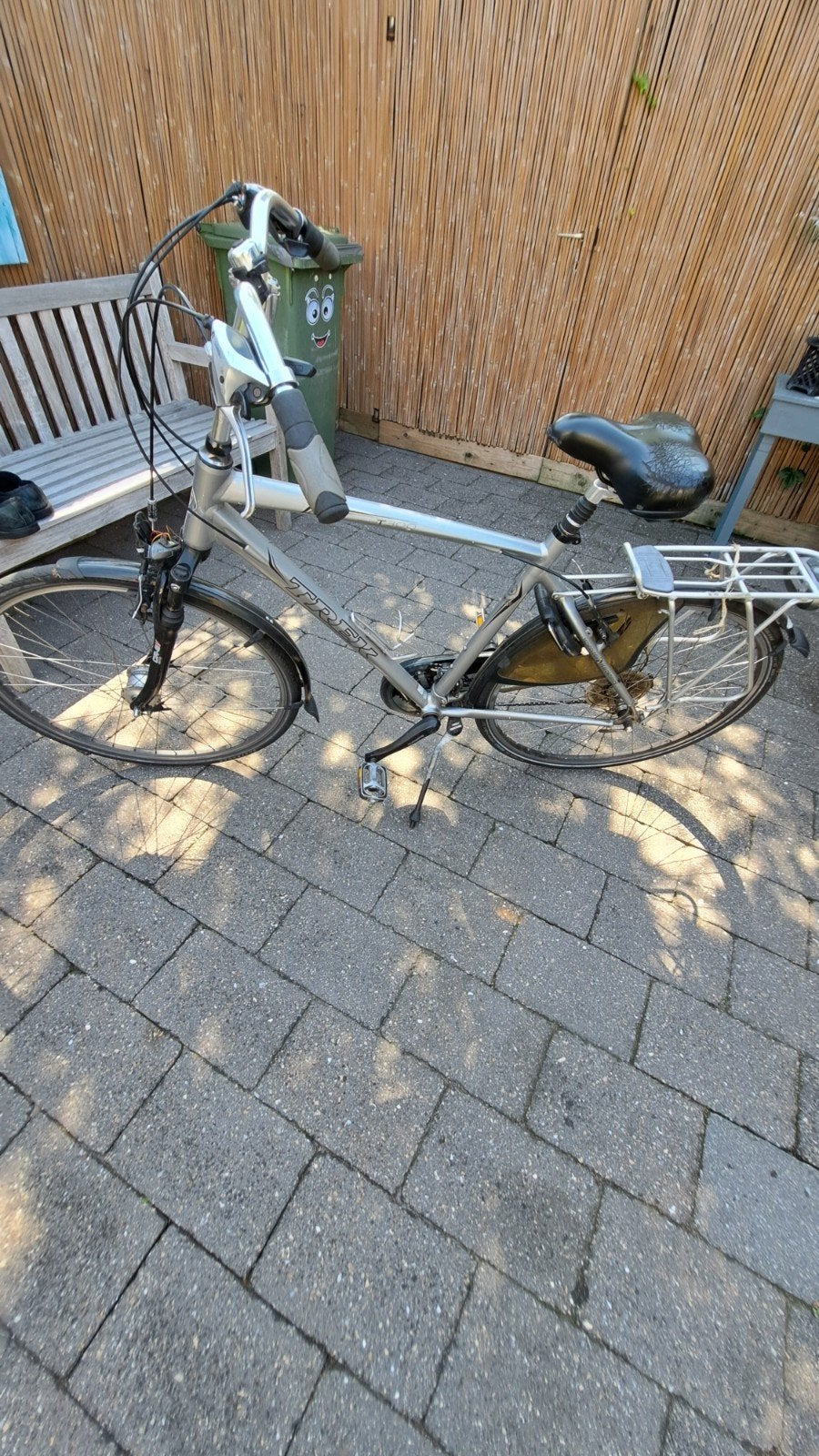 Heren fiets, Fietsen en Brommers, Fietsen | Tandems, Ophalen, Gebruikt, Minder dan 10 versnellingen