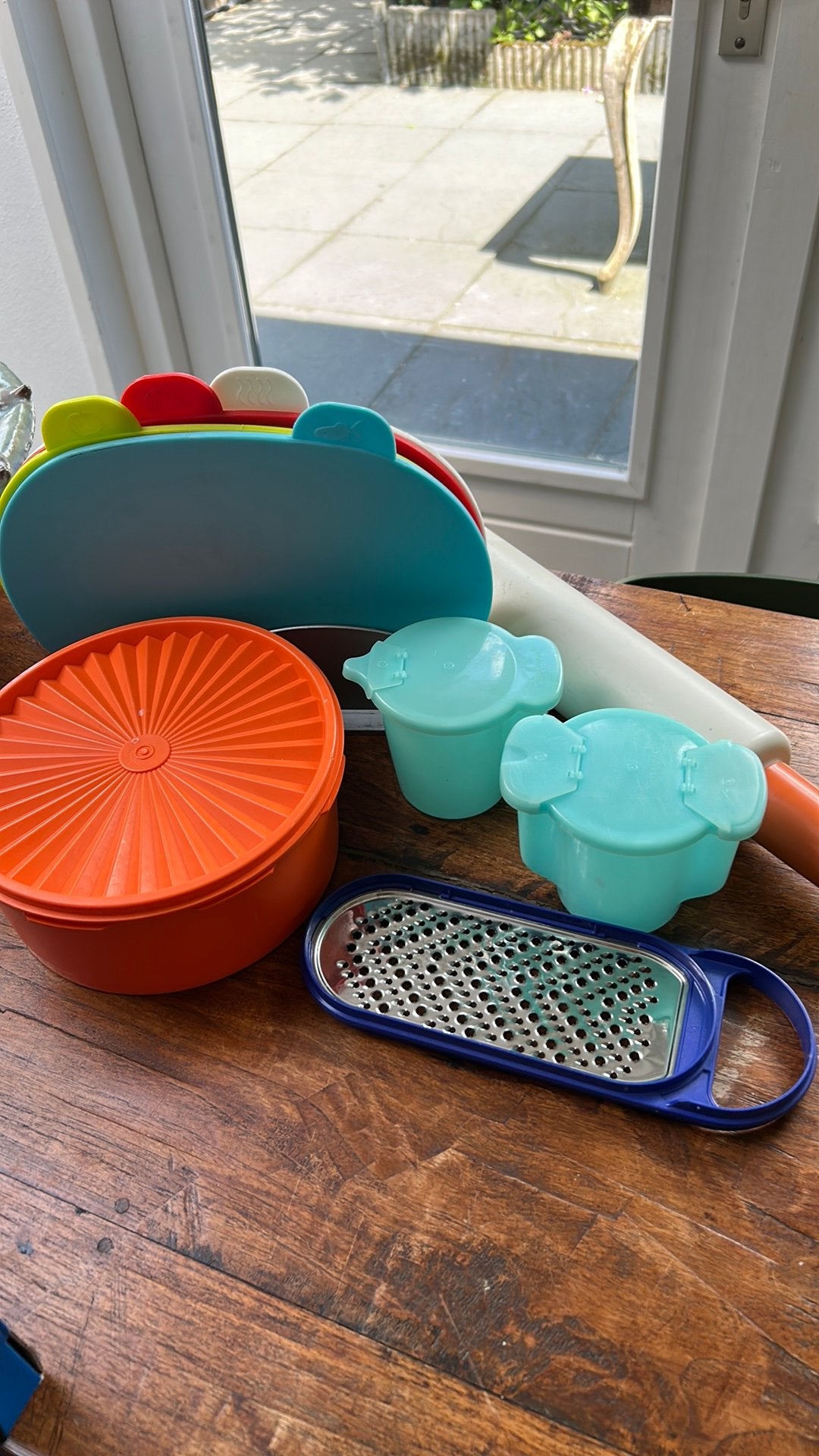 Tupperware vintage keuken benodigdheden., Huis en Inrichting, Overige materialen, Gebruikt, Overige typen, Ophalen of Verzenden