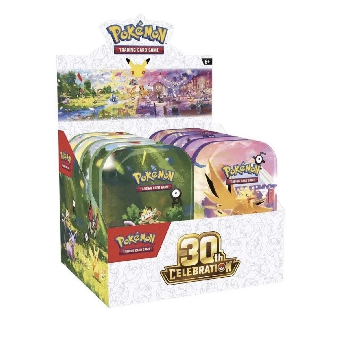 Pokémon Celebrations Mini Tin Display Case