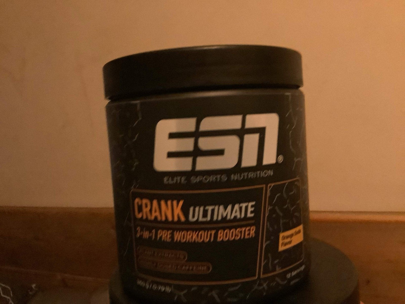 Esn pre workout crank ultimate 300g, Ophalen of Verzenden, Nieuw, Poeder of Drank