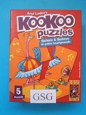 Kookoo puzzel dansen 24 st nr. 999-KOO 00-02, Ophalen, 500 t/m 1500 stukjes, Zo goed als nieuw