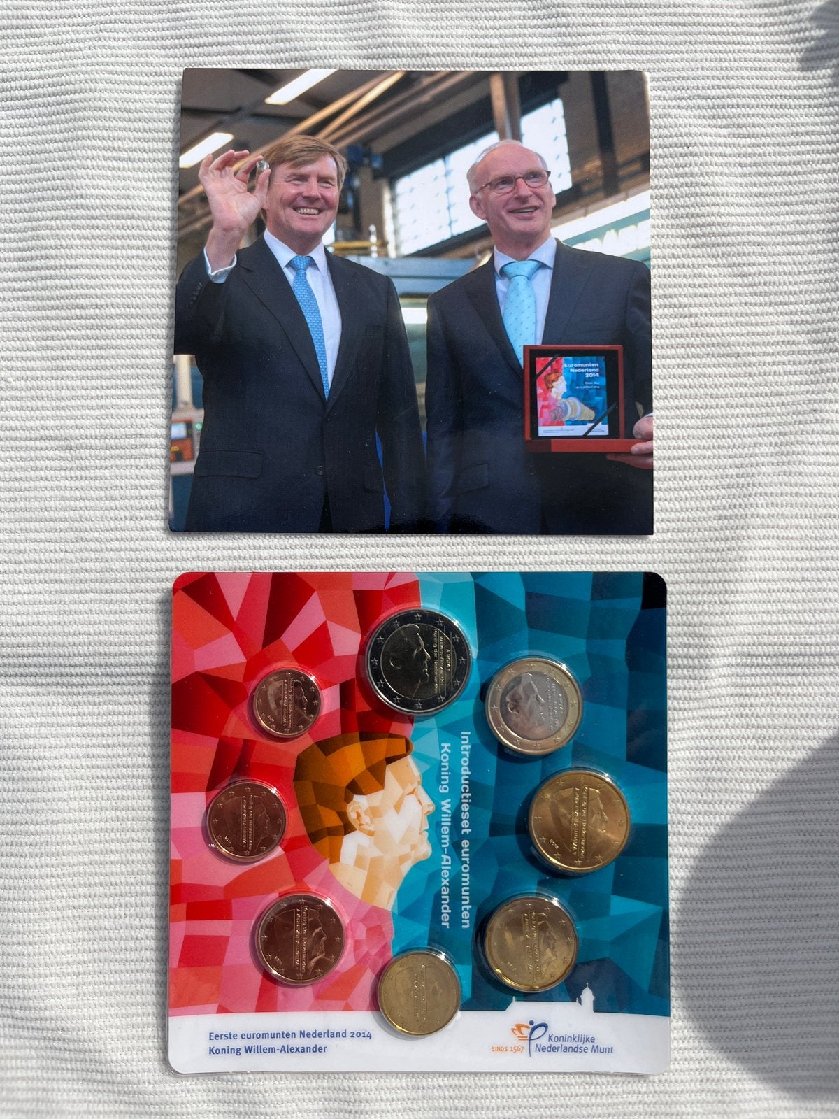 Introductieset euromunten Koning Willem-Alexander 2014, Ophalen of Verzenden, Overige landen, Overige waardes, Setje