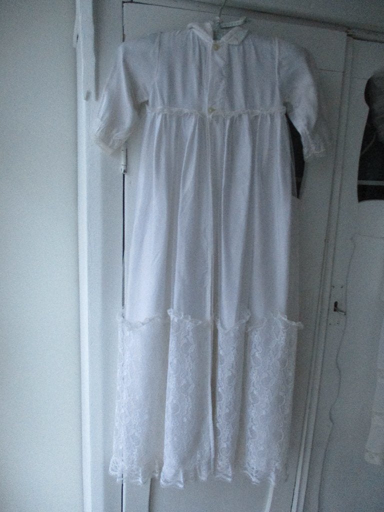 antiek vintage doopjurkje met mutsje, Ophalen of Verzenden, Kinderen