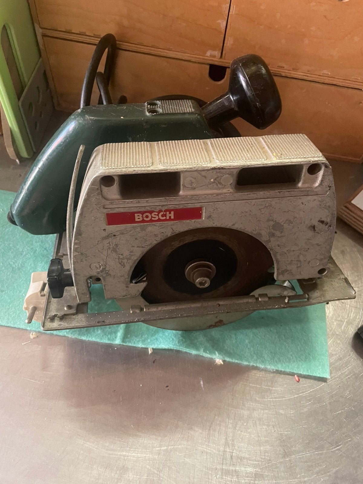 Cirkel zaag, Ophalen, Gebruikt, Cirkelzaag, 70 mm of meer