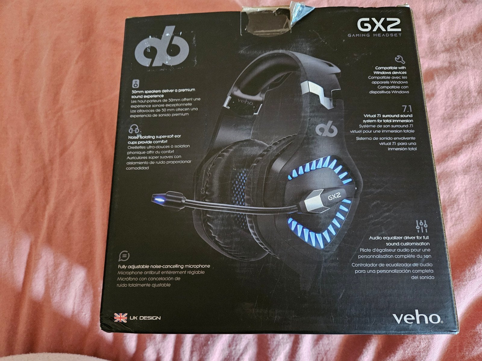 Nieuwe headset, Ophalen of Verzenden, Nieuw, Luchtkoeling