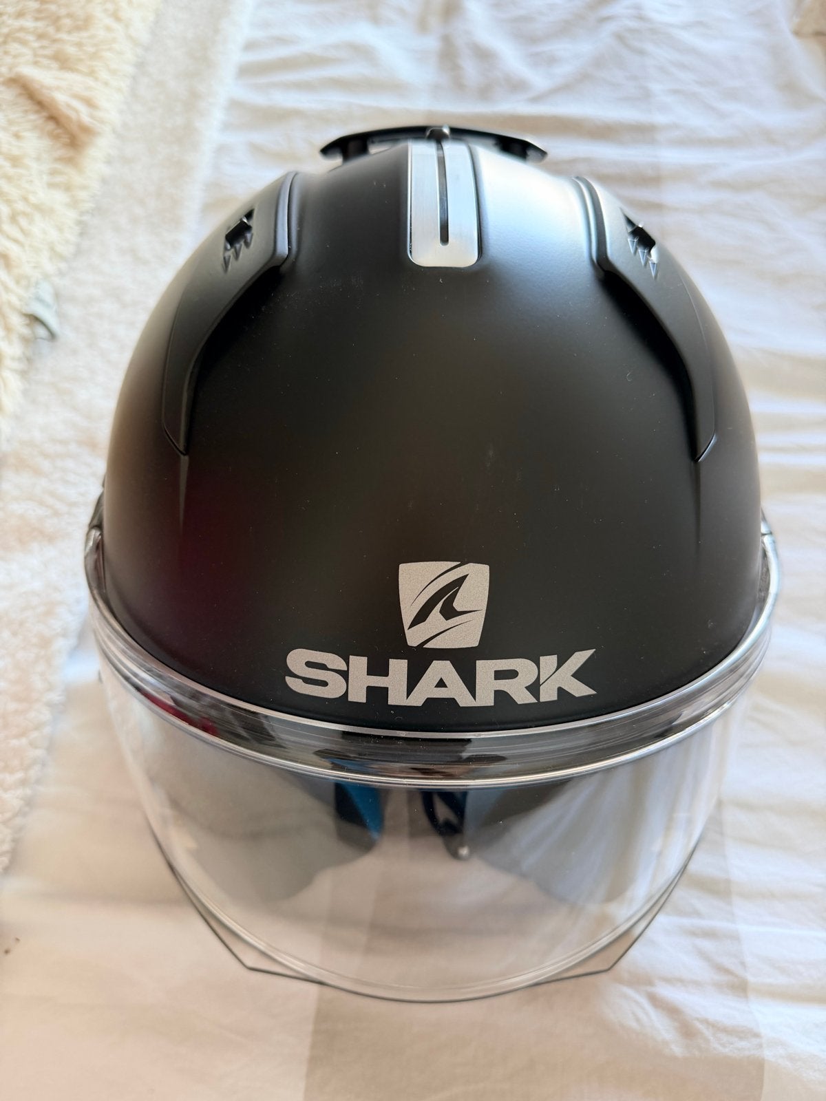 Shark Systeemhelm - Mat Zwart - Maat S, Motoren, Ophalen, Systeemhelm, Heren, Shark