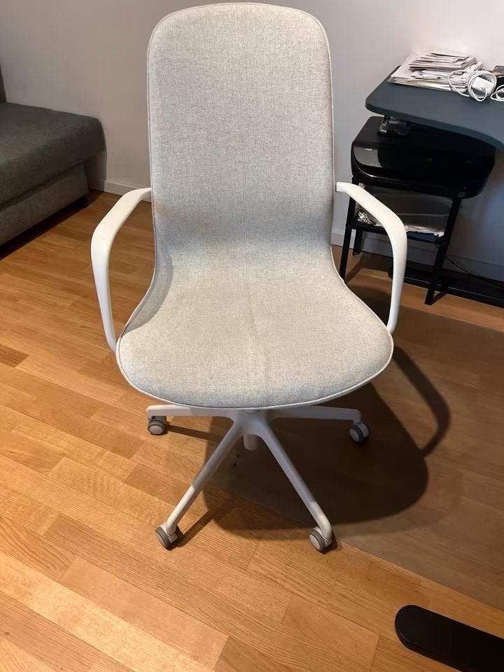 Ikea bureaustoel, Langfjall, Ophalen, Gebruikt, Beige, Bureaustoel