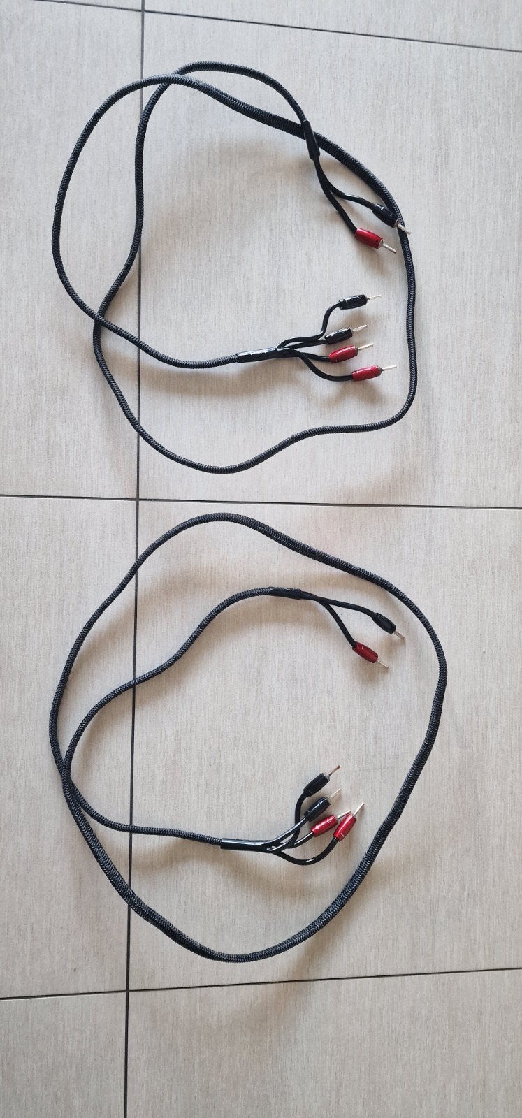 Audioquest 44 luidsprekerkabel 2x 2,5mtr, Ophalen of Verzenden, Zo goed als nieuw, 2 tot 5 meter, Luidsprekerkabel