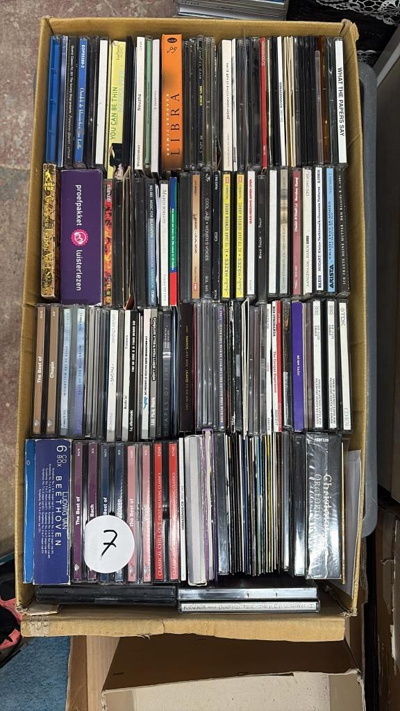 Grote collectie CD's, Ophalen, Gebruikt