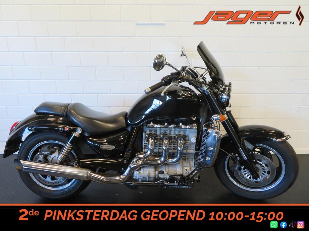 Triumph ROCKET III SUPERGAAF! (bj 2005), Motoren, Motoren | Triumph, Bedrijf, Toermotor