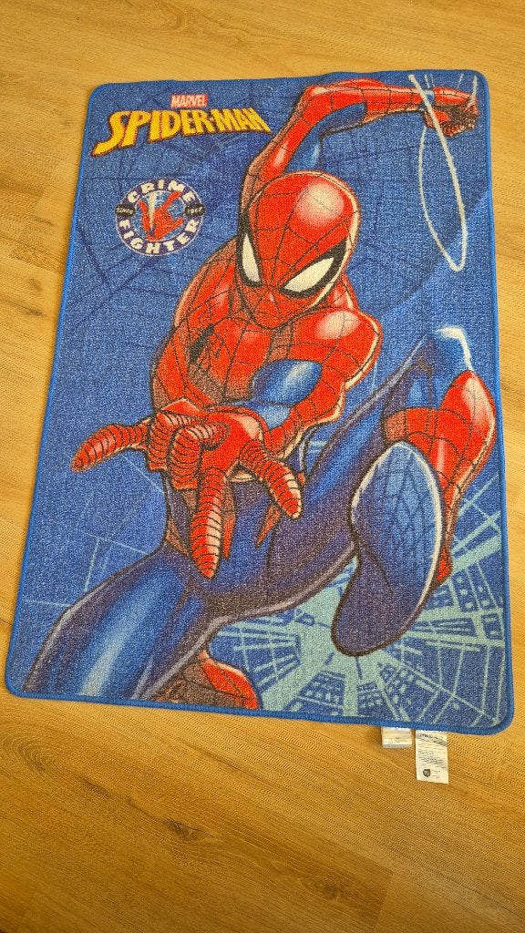 Spiderman vloerkleed 80x120, Ophalen, Overige merken, Kleed of Kussen, Zo goed als nieuw