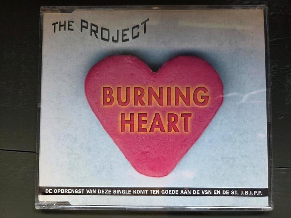 The Project - cd single Burning Heart, Cd's en Dvd's, Ophalen of Verzenden, Gebruikt, Rock en Metal