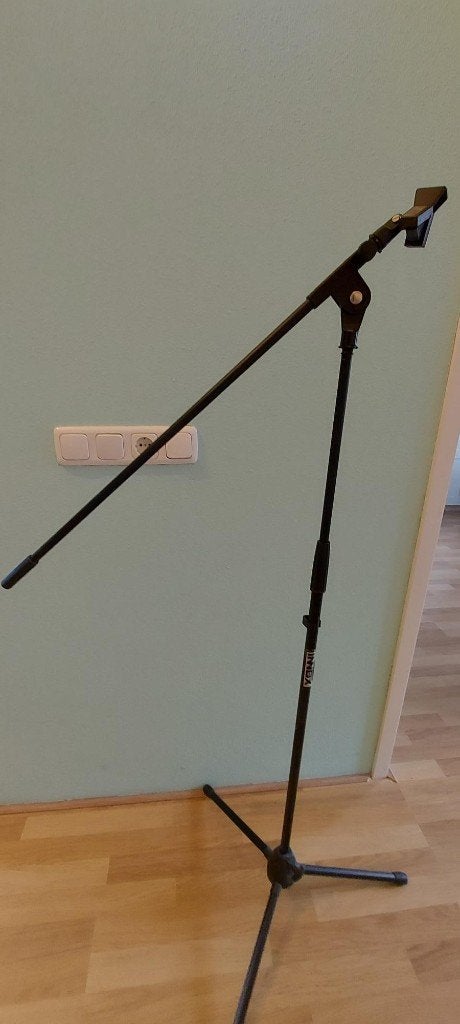 microfoonstatief innox, Ophalen, Gebruikt, Instrumentstandaard, Microfoon