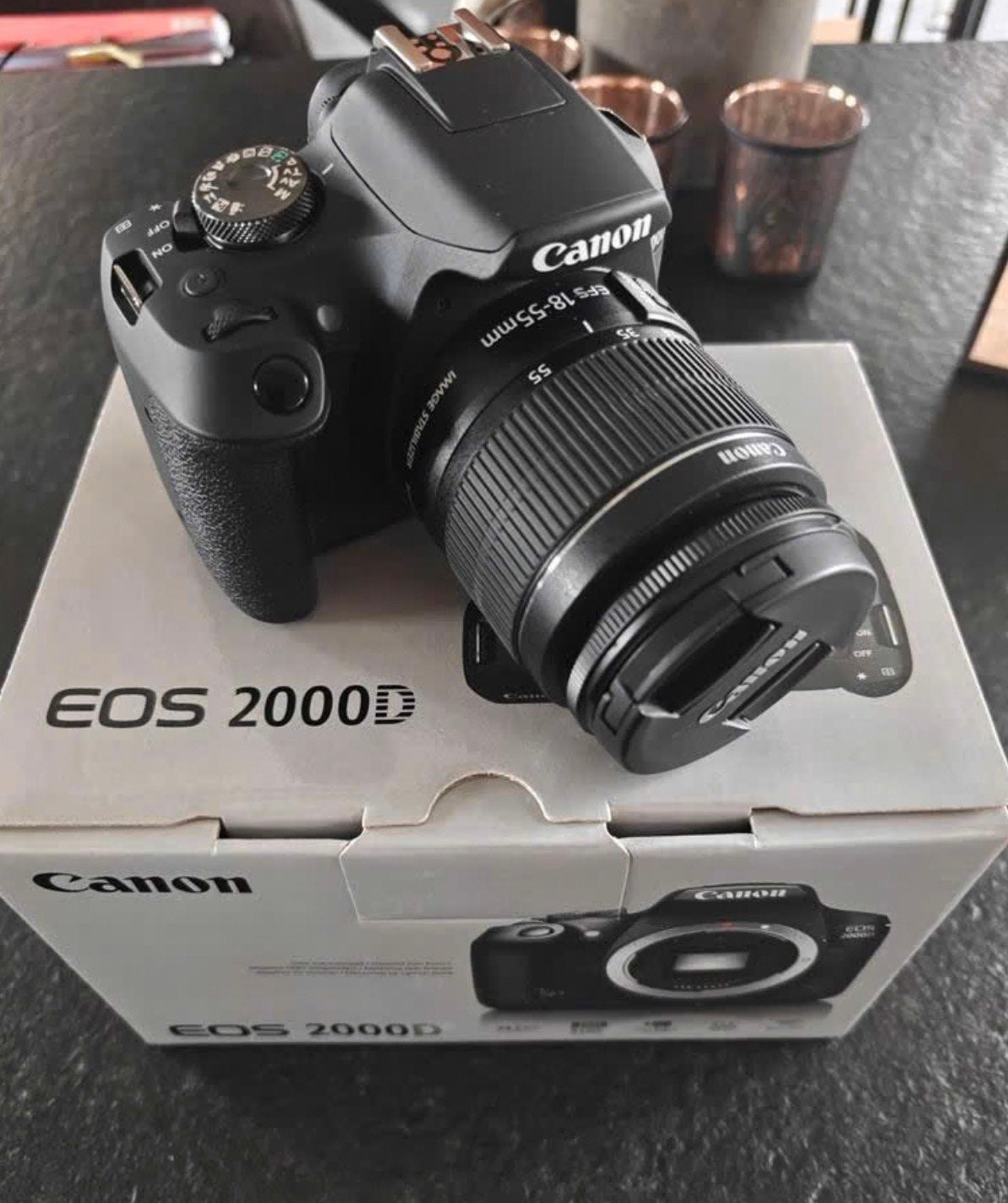 Canon EOS 2000D/ Complete Set/ Extra Accessoires, Spiegelreflex, Canon, Ophalen of Verzenden, Zo goed als nieuw