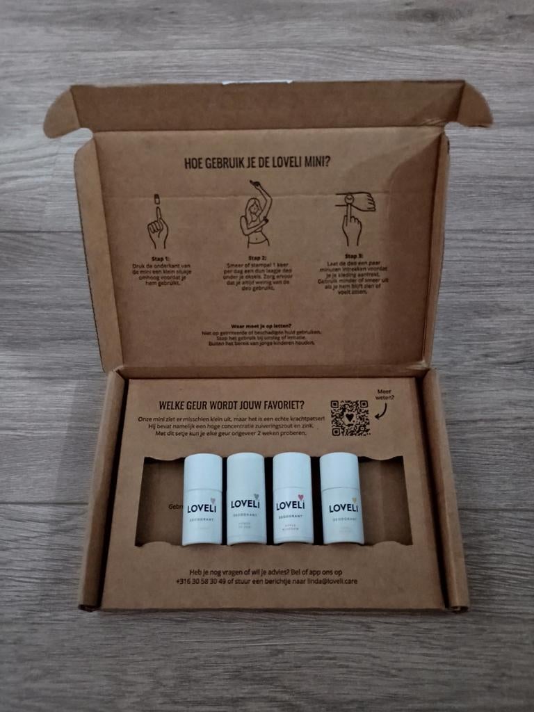 Loveli deodorant, Ophalen of Verzenden, Nieuw, Deodorant of Bodyspray