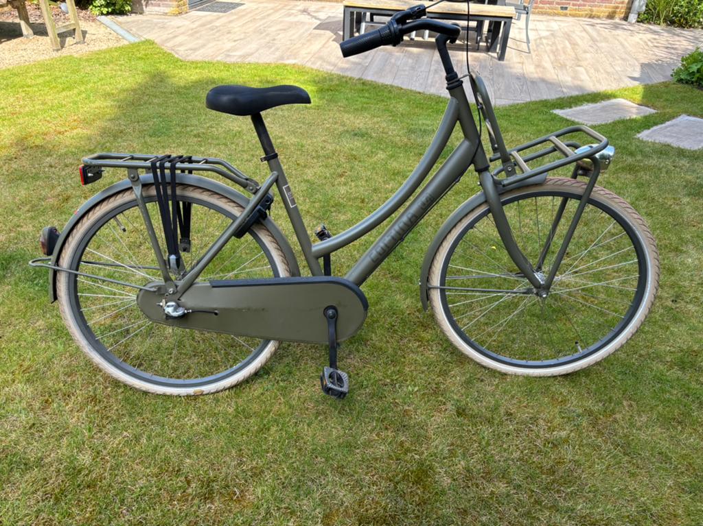 Cortina U4 groen meisjesfiets, Terugtraprem, Gebruikt, Versnellingen, Ophalen