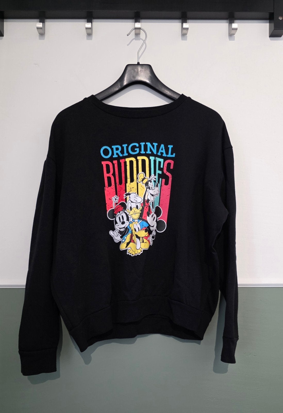 Dames Primark Disney sweater trui hoody zwart maat L, Disney, Zwart, Maat 42/44 (L), Ophalen of Verzenden
