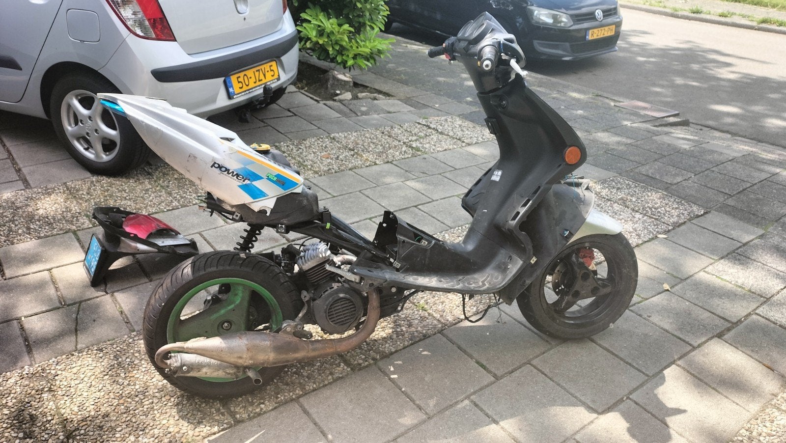 Peugeot speedfight met kenteken Opknapper, Fietsen en Brommers, Ophalen, Gebruikt, Flexer