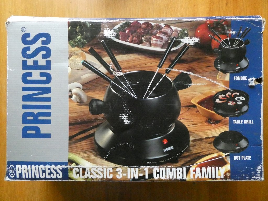 Fondueset, Ophalen, Zo goed als nieuw, Elektrisch, Fondueset