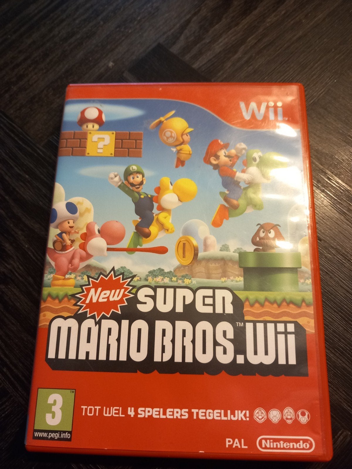 New Super Mario Bros. Wii - Klassiek Nintendo Avontuur, Nintendo, Eén computer, Zo goed als nieuw, Platform