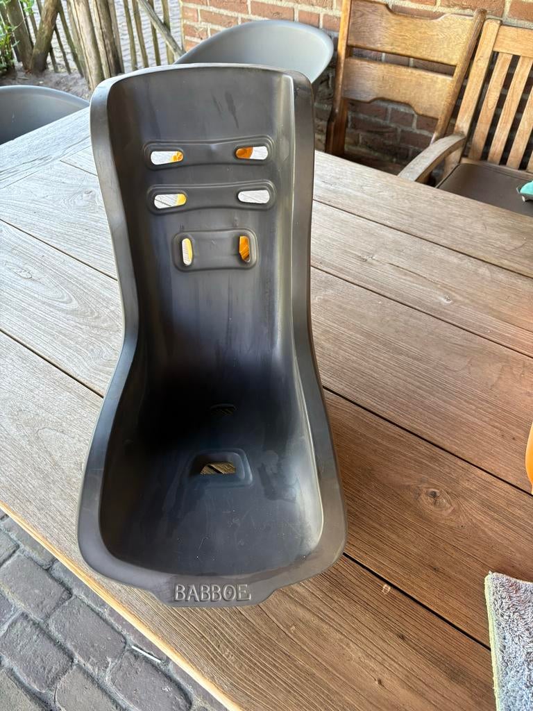 Babboe bakfiets zitje - Comfortabel en veilig, Ophalen, Gebruikt, 15 t/m 36 kg, Achterzitje