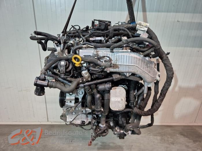 Motor van een Volkswagen Caddy, Auto-onderdelen, Motor en Toebehoren, Gebruikt, -, Volkswagen, -
