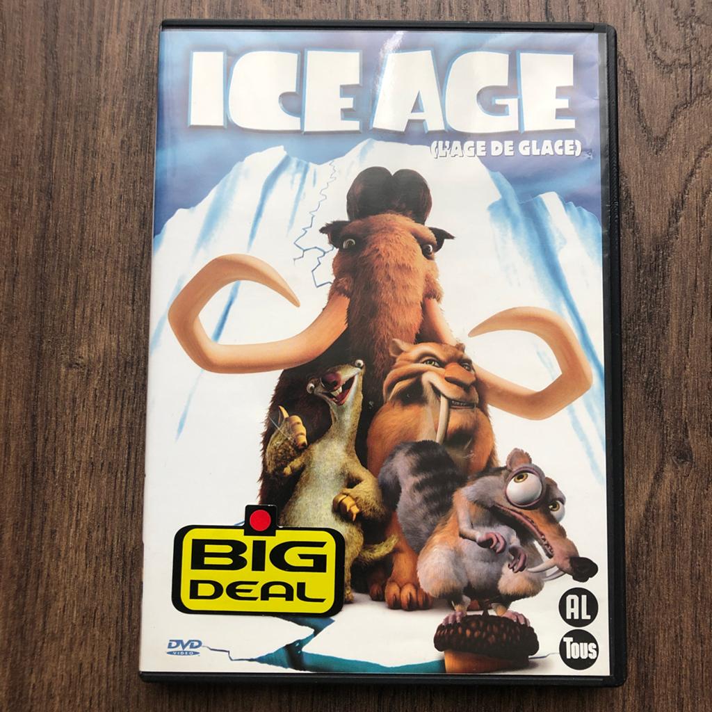 Ice Age DVD - Film voor het hele gezin, Cd's en Dvd's, Dvd's | Kinderen en Jeugd, Gebruikt, Alle leeftijden, Ophalen of Verzenden