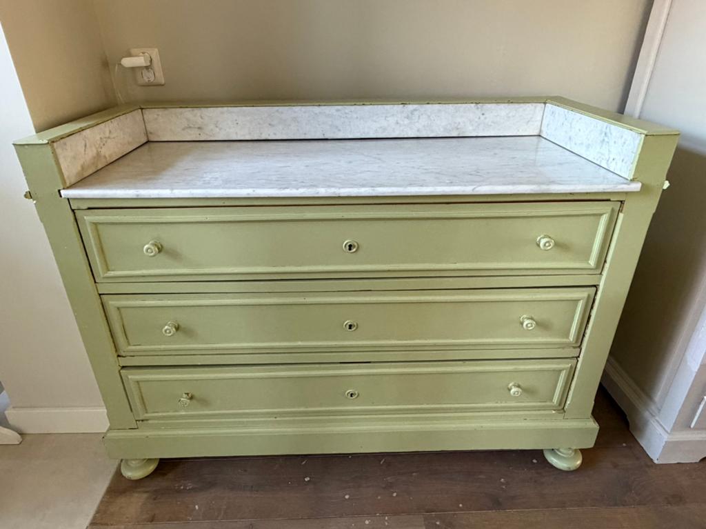 Antieke commode, Ophalen of Verzenden, Gebruikt