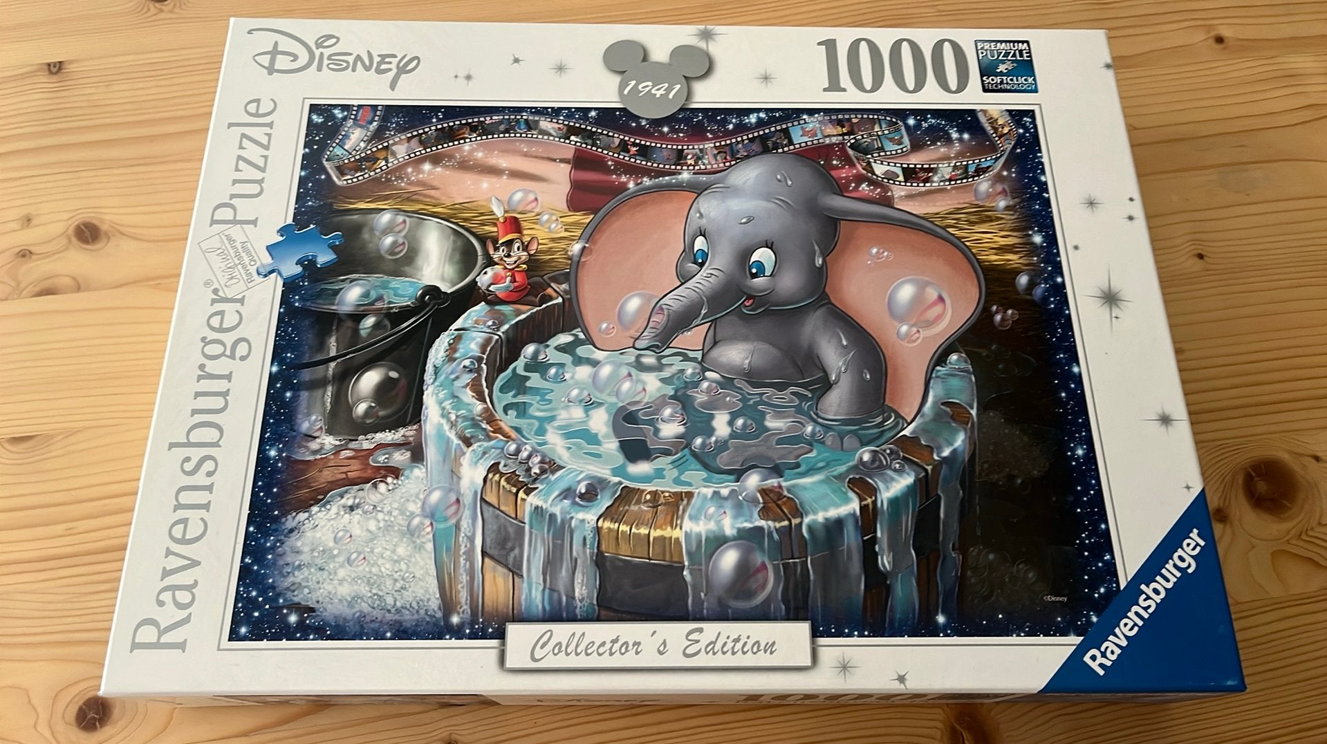 Disney puzzel Dombo, Hobby en Vrije tijd, Denksport en Puzzels, Ophalen, 500 t/m 1500 stukjes, Zo goed als nieuw, Legpuzzel