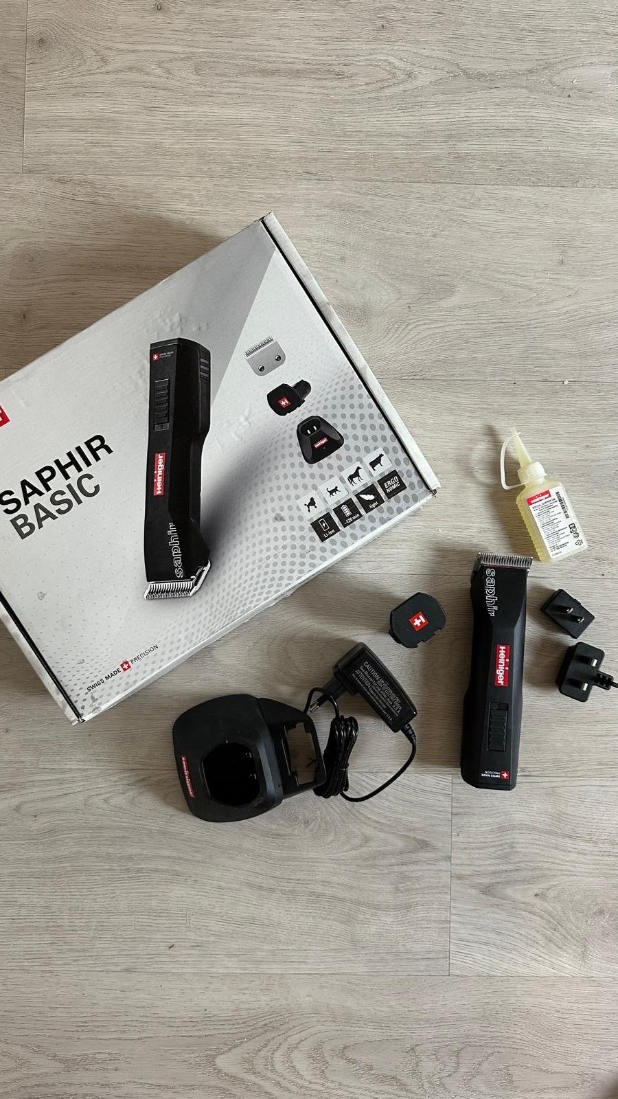 Heniger Saphir Horse Clippers Basic, Dieren en Toebehoren, Ophalen of Verzenden, Zo goed als nieuw