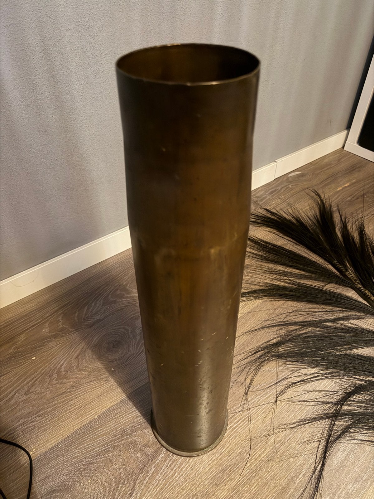 Grote messing huls, 60 cm hoog, Ophalen