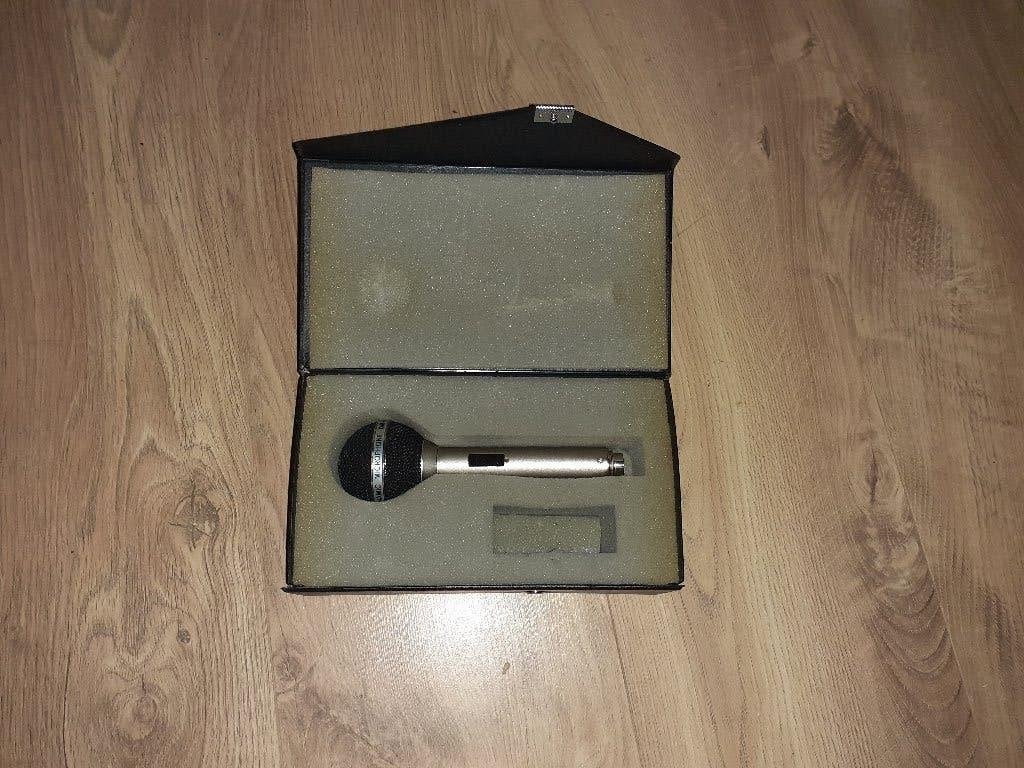 Vintage DM-991 Microfoon met Koffer, Muziek en Instrumenten, Microfoons, Ophalen, Zo goed als nieuw, Overige typen
